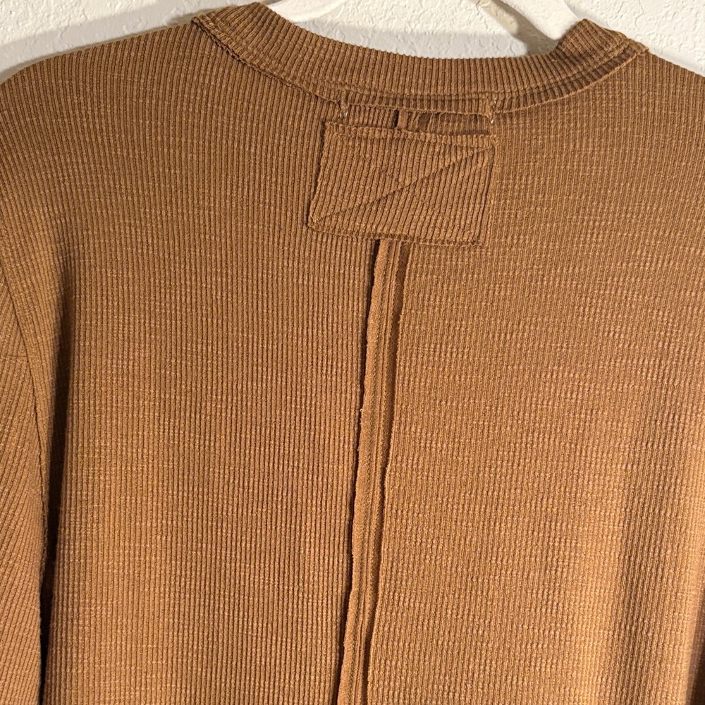 Free People Brown Button Down Shirt - Picture 3 of 10